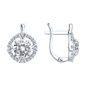 Серьги 94022001 (Ag 925)