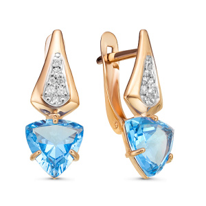 Серьги 2371308 1 6 1 (Au 585)