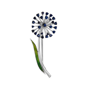 Брошь 7-323-02 (Au 585)