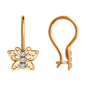 Серьги 0200004 (Au 585)