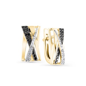 Серьги 2-307850-00-55 (Au 585)