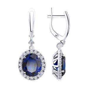 Серьги 88020069 (Ag 925)