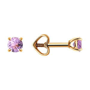 Серьги 51-322-01296-6 (Au 585)