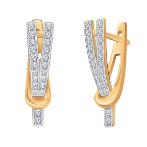 Серьги 20148 (Au 585)