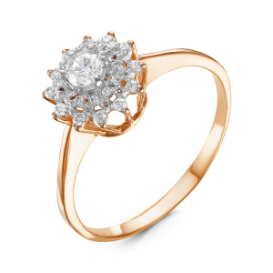 Кольцо 1291007 1 1 1 (Au 585)