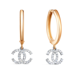 Серьги 122731 (Au 585)