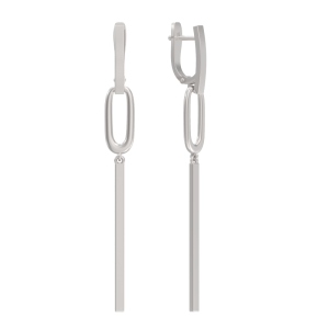 Серьги 1043012-00000 (Ag 925)