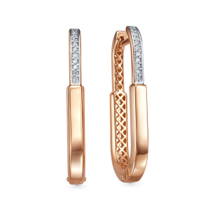 Серьги 120652 (Au 585)