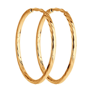 Серьги 140012 (Au 585)