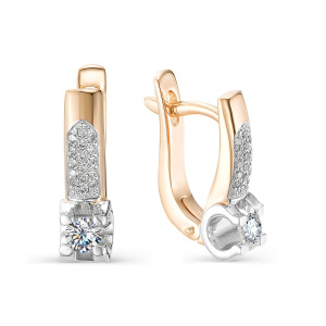 Серьги 3063-210 (Au 585)