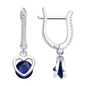 Серьги 94026264-91 (Ag 925)