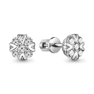 Серьги 48125А (Ag 925)