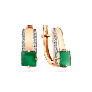 Серьги 02-3-444-0901-011 (Au 585)