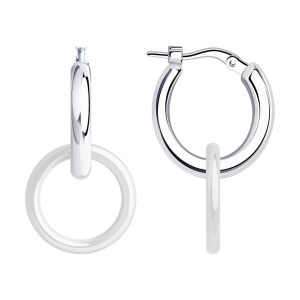 Серьги 94025008 (Ag 925)