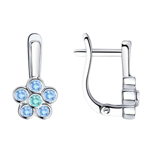 Серьги 94023644 (Ag 925)