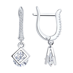 Серьги 94026263-91 (Ag 925)