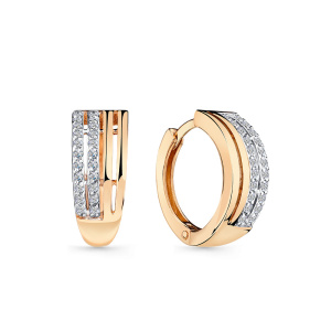 Серьги 002-0806-0001-011 (Au 585)