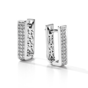 Серьги 25278-200 (Au 585)