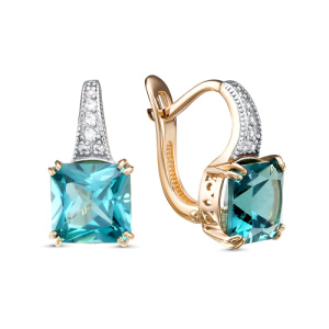 Серьги 21804476 (Au 585)