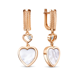 Серьги 120226 п (Au 585)