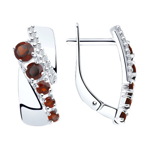 Серьги 92022050 (Ag 925)