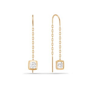 Серьги 140080 (Au 585)