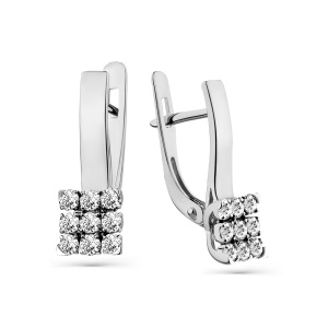 Серьги 2-208450-00-00 (Au 585)