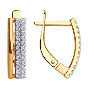 Серьги 51-120-02460-1 (Au 585)