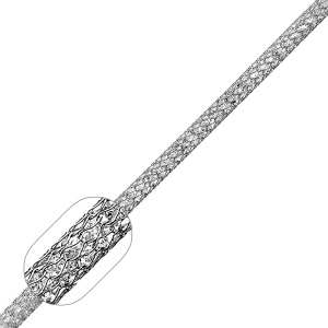 Колье Sh001-Rd (Ag 925)