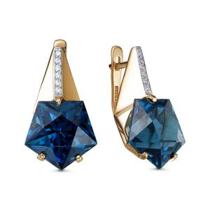 Серьги 21804247 (Au 585)