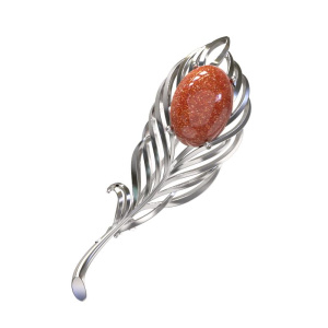 Брошь 1029644-01210-V (Ag 925)