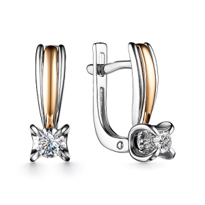 Серьги 24769-П00 (Au 585)