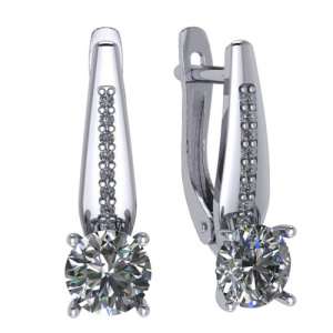 Серьги S2180251010 (Ag 925)