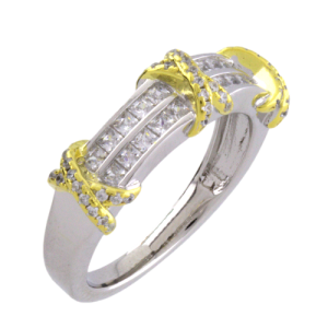 Кольцо SR40127-BM (Ag 925)