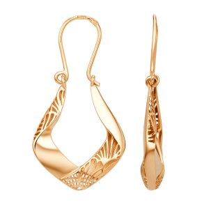 Серьги 900382-1000 (Au 585)