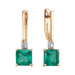 Серьги 21804530 (Au 585)