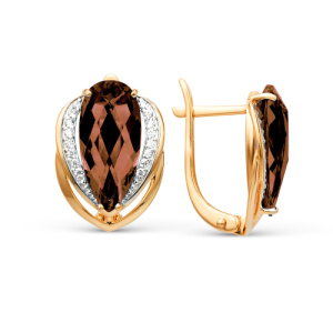 Серьги 21802153 (Au 585)