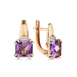 Серьги 02-3-536-0201-011 (Au 585)