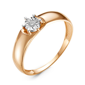 Кольцо БР111172 (Au 585)