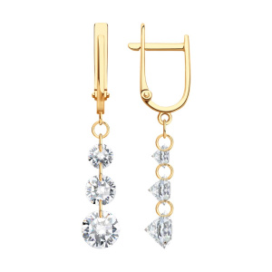 Серьги 51-121-00480-1 (Au 585)