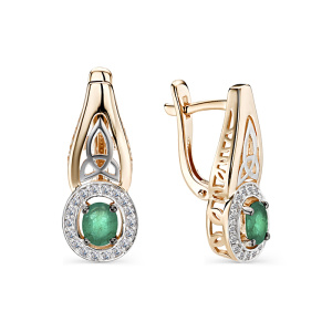 Серьги С0236-123 (Au 585)