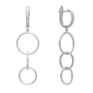 Серьги 1046922-00000 (Ag 925)