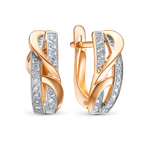 Серьги 1207927 (Au 585)