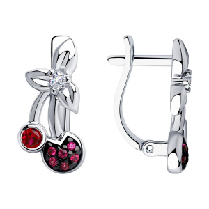 Серьги 94023720 (Ag 925)