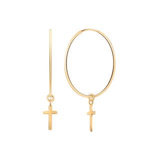 Серьги 22036-40 (Au 585)