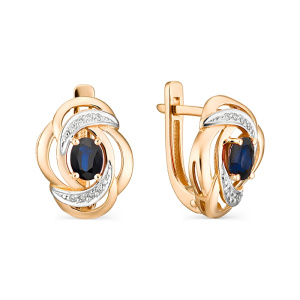 Серьги С0355-122 (Au 585)