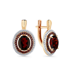 Серьги 02-3-522-0351-013 (Au 585)