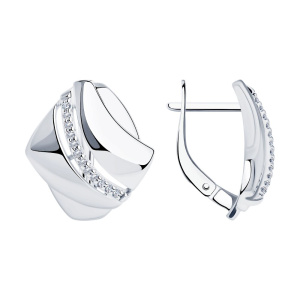 Серьги 94-120-00678-1 (Ag 925)