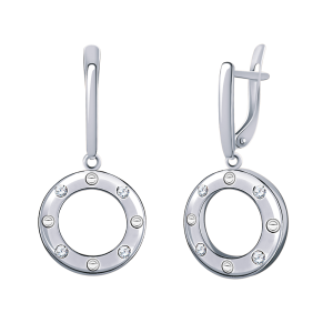 Серьги 21073-925 (Ag 925)