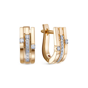 Серьги 3991-210 (Au 585)